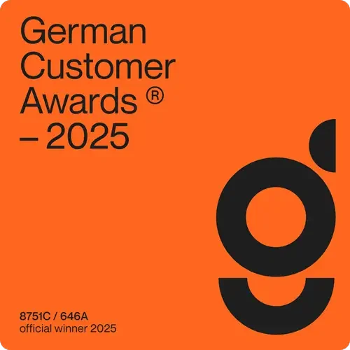 German Customer Award 2025 – Official Winner